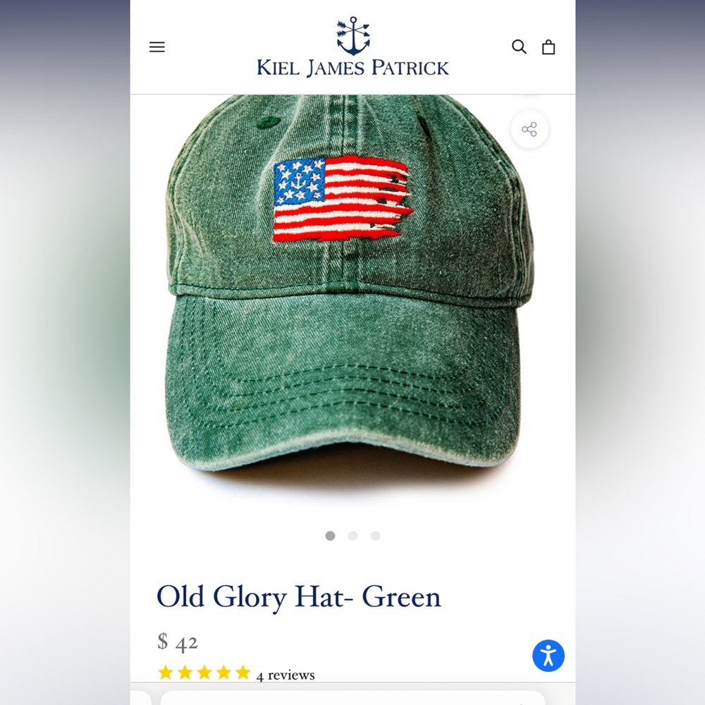 Kiel James Patrick America Hat